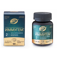 Иммугем 2, чага и панты марала, пантогематоген и корень лопуха